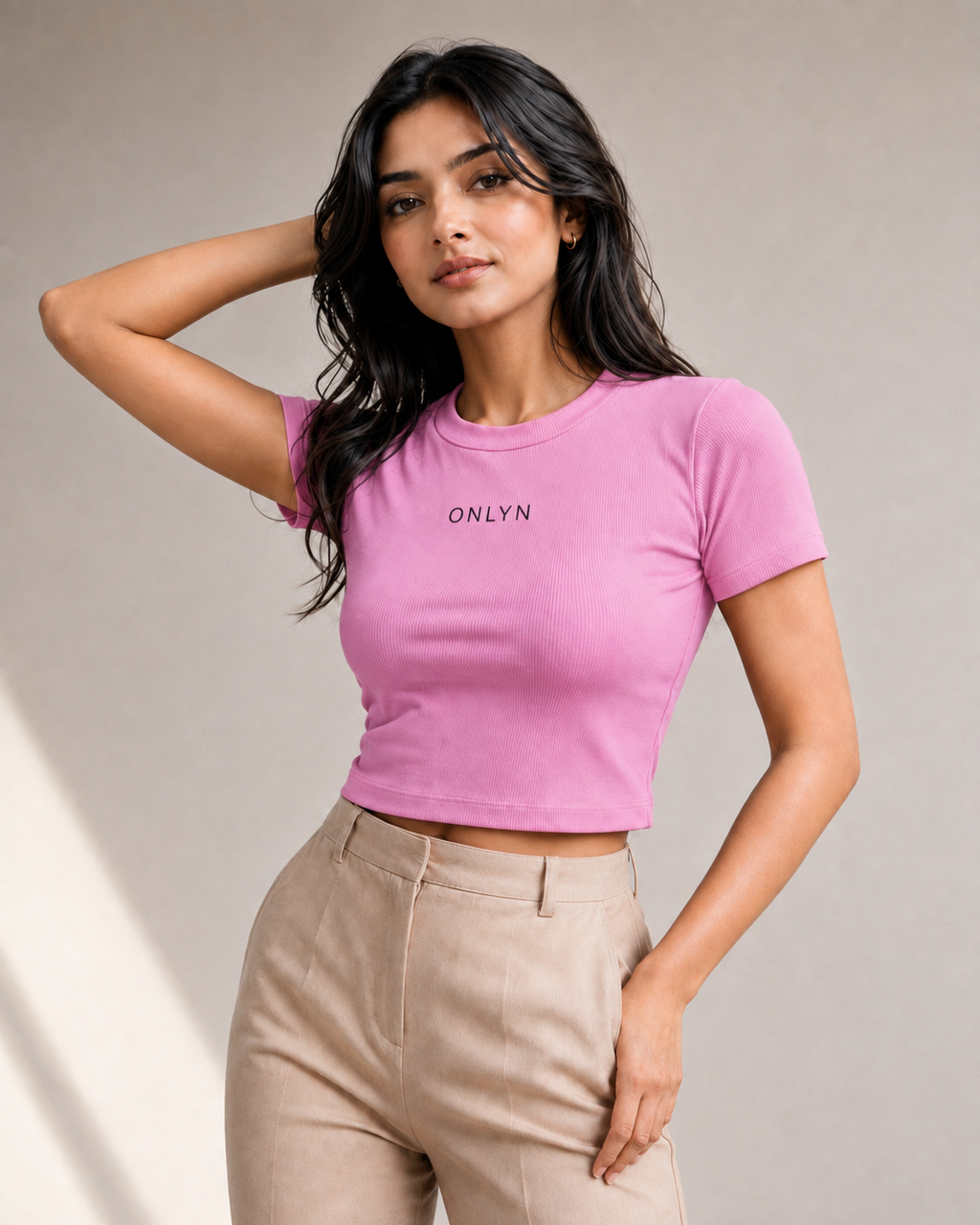 CORE FIT WOMEN'S CROP TOP - PINK | ONLYN