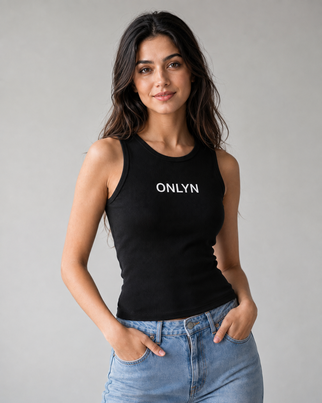 CORE FIT WOMEN'S TANK TOP - BLACK | ONLYN