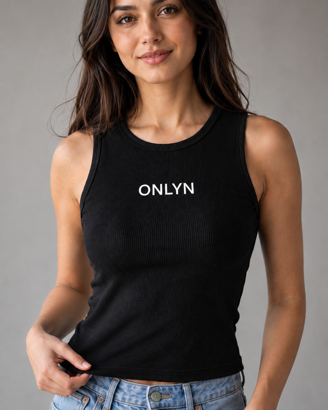 CORE FIT WOMEN'S TANK TOP - BLACK | ONLYN