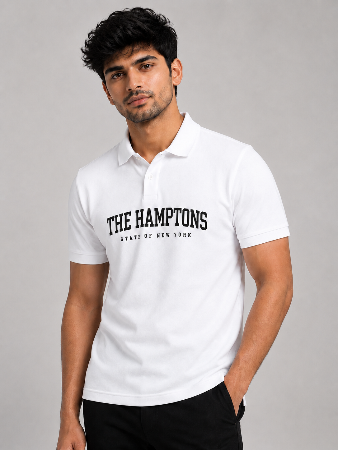 HAMPTONS CLASSIC PREMIUM COTTON POLO T-SHIRT | ONLYN