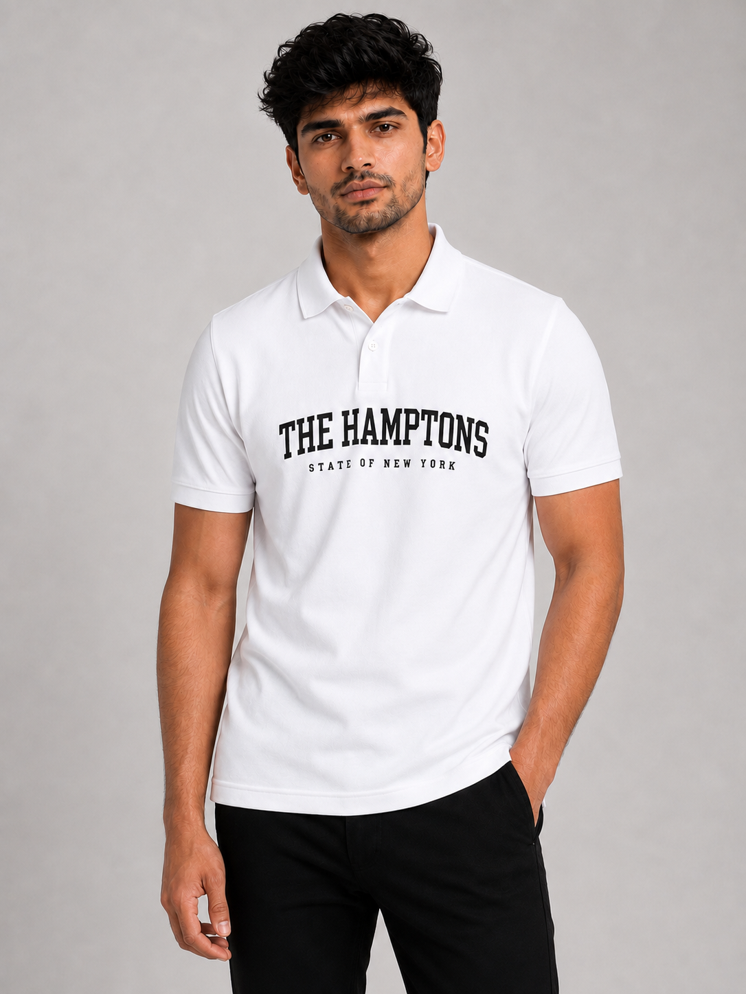 HAMPTONS CLASSIC PREMIUM COTTON POLO T-SHIRT | ONLYN